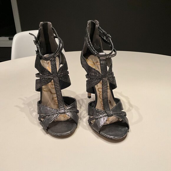 Sam Edelman Strappy Heels - Picture 1 of 3